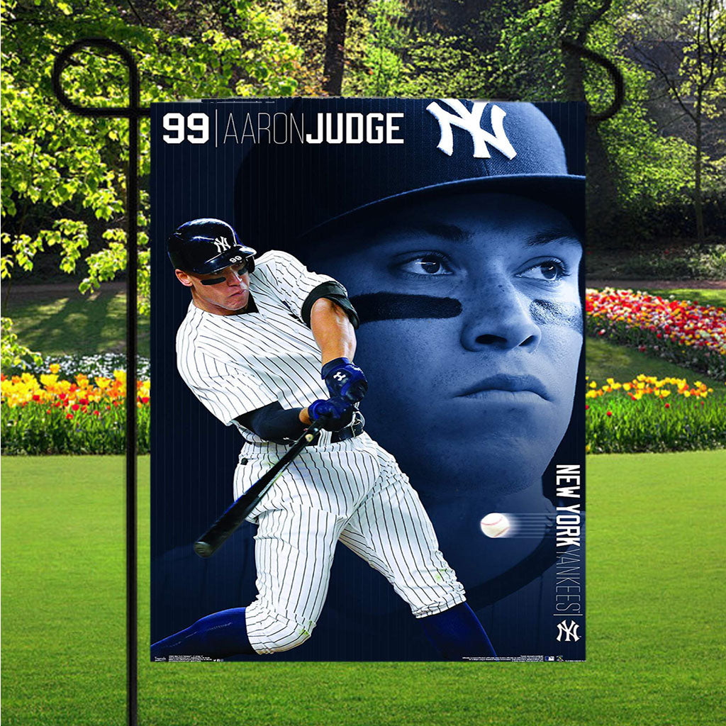 Aaron Judge 99 Yankees Garden Flag Outdoor Lawn 12X18 Inch