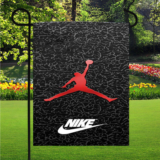 Air Jordan Elephant Garden Flag Outdoor Lawn 12X18 Inch