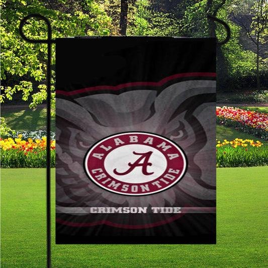 Alabama Crimson Tide Garden Flag Outdoor Lawn 12X18 Inch