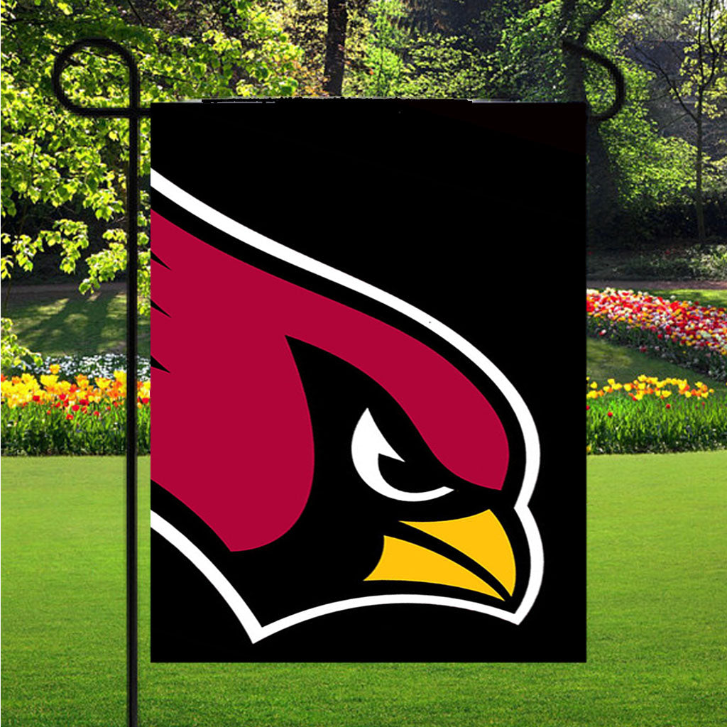 Head Atlanta Falcons Logo Garden Flag Outdoor Lawn 12X18 Inch