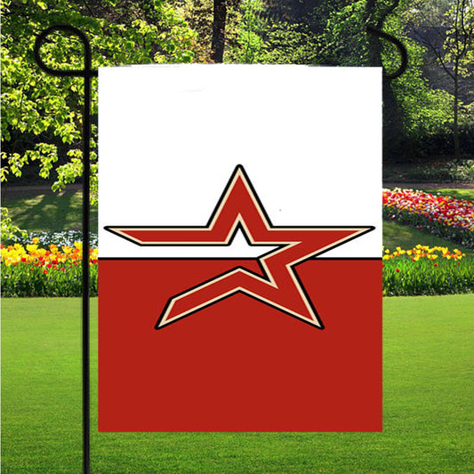 Houston Astros New Garden Flag Outdoor Lawn 12X18 Inch