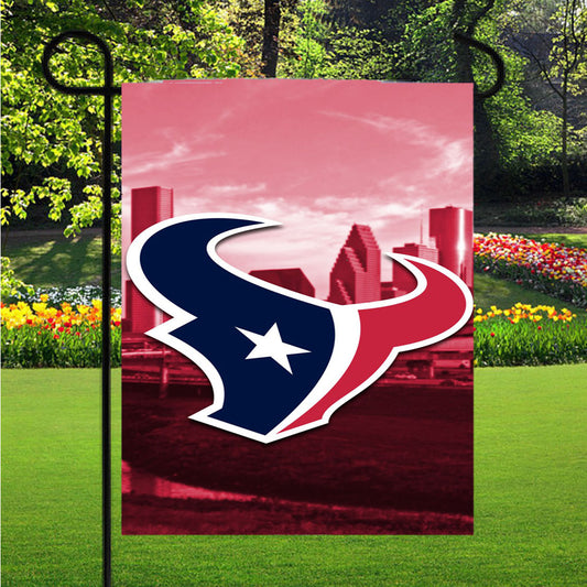 Houston Texans Garden Flag Outdoor Lawn 12X18 Inch