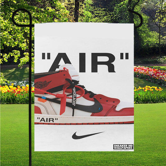 Hypebeast Air Jordan Garden Flag Outdoor Lawn 12X18 Inch