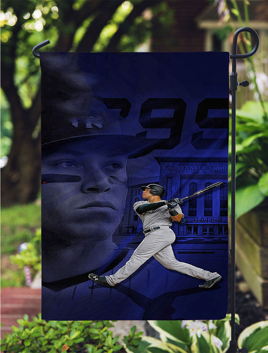 Aaron Judge Yankees 1 Garden Flag Outdoor Lawn 12X18 Inch