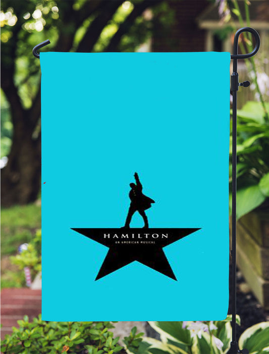 Hamilton Musical Garden Flag Outdoor Lawn 12X18 Inch