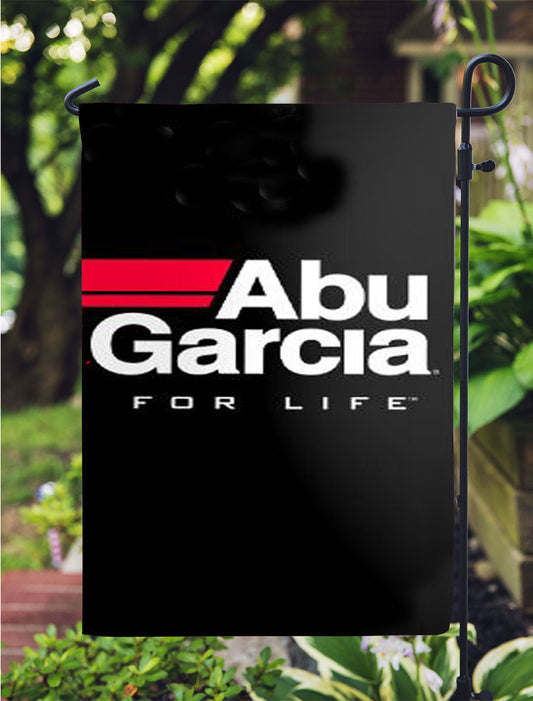 Abu Garcia Fishing Reel For Life Garden Flag Outdoor Lawn 12X18 Inch