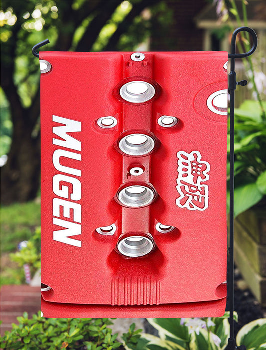 Honda Mugen Engine Garden Flag Outdoor Lawn 12X18 Inch