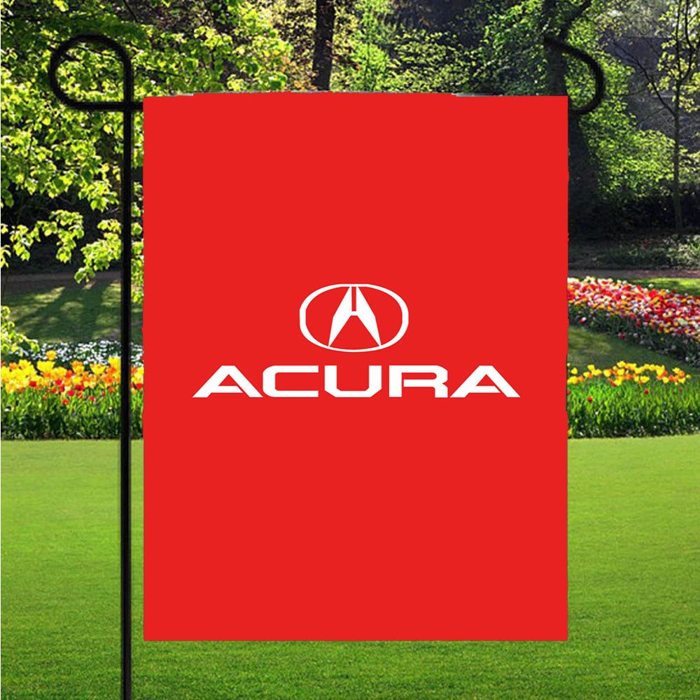 Acura Logo Garden Flag Yard Sign Outdoor Lawn 12 X 18 inch
