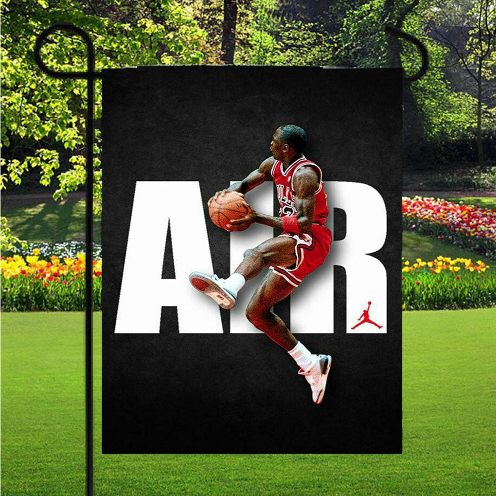 Air Bulk 23 Nike Garden Flag Yard Sign Outdoor Lawn 12 X 18 inch