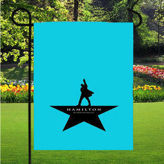 Hamilton Musical Garden Flag Outdoor Lawn 12 X 18 Inch