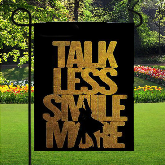 Hamilton Quote Garden Flag Outdoor Lawn 12 X 18 Inch