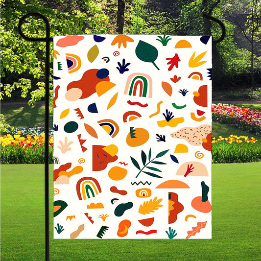 Havana Pattern Garden Flag Outdoor Lawn 12 X 18 Inch