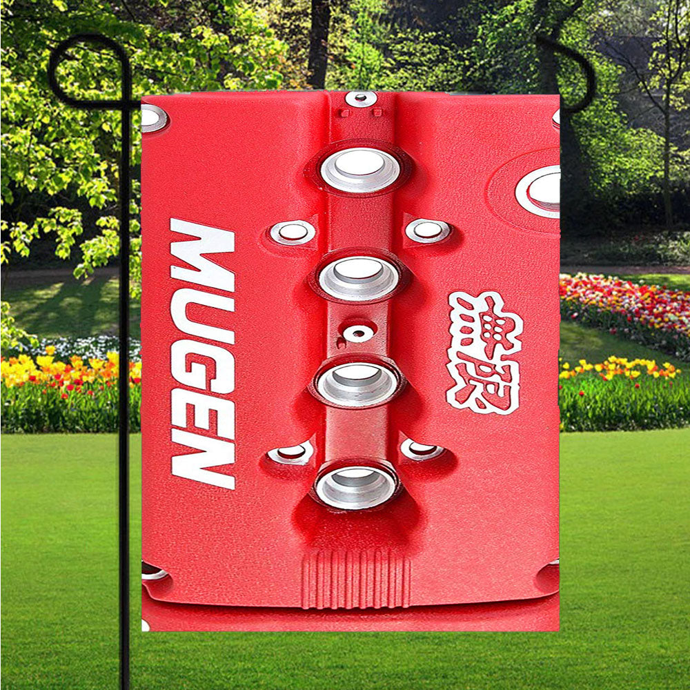 Honda Mugen Engine Garden Flag Outdoor Lawn 12 X 18 Inch