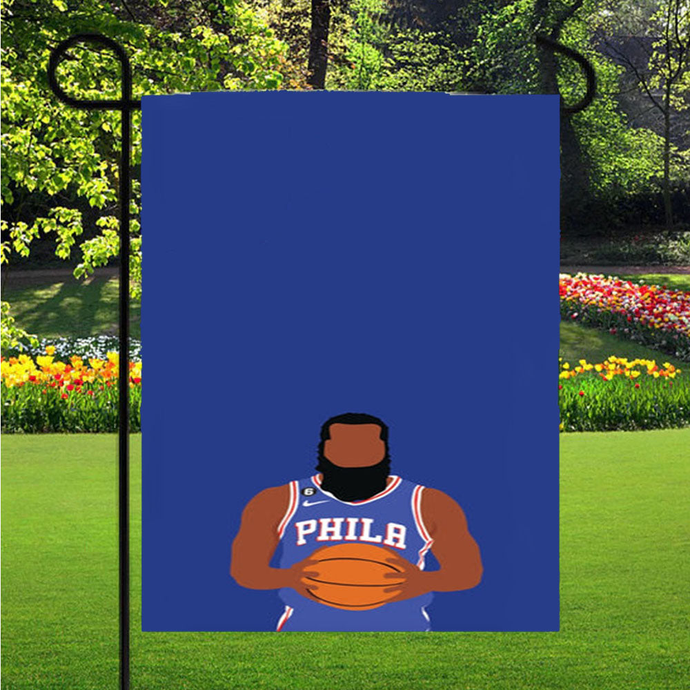 Harden - Basketball Garden Flag Yard Sign Outdoor Lawn 12 X 18 inch