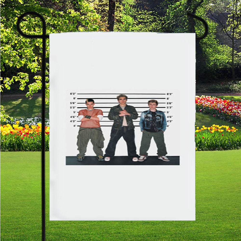 Height Chart - Bust Band Garden Flag Yard Sign Outdoor Lawn 12 X 18 inch