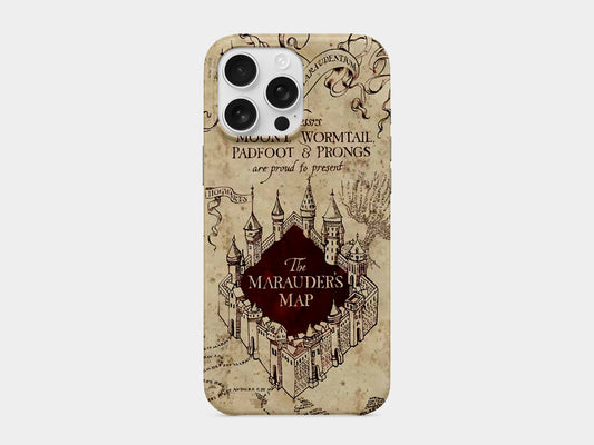Harry Potter Inspired The Marauders Map Iphone 16 Pro Max Case