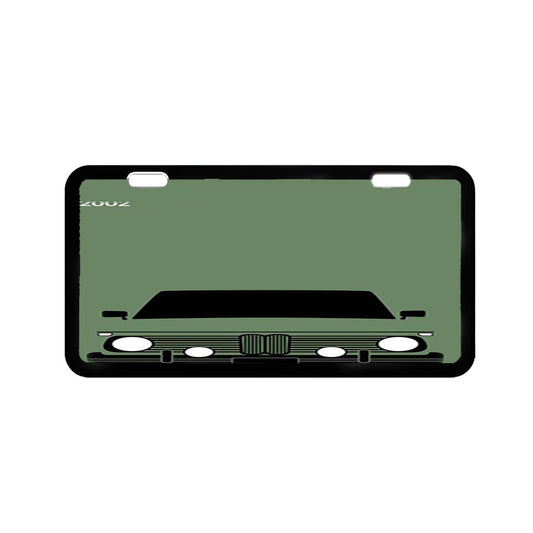 911R White Porsche Vehicle License Plate Cover