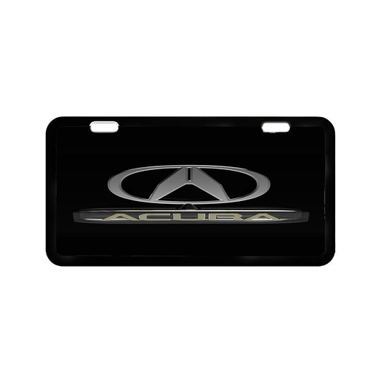 A Beautifull Acura Vehicle License Plate Cover