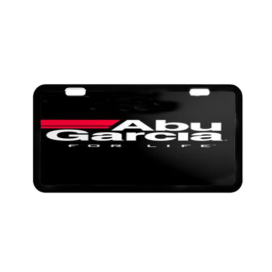 Abu Garcia Fishing Reel For Life Vehicle License Plate Cover