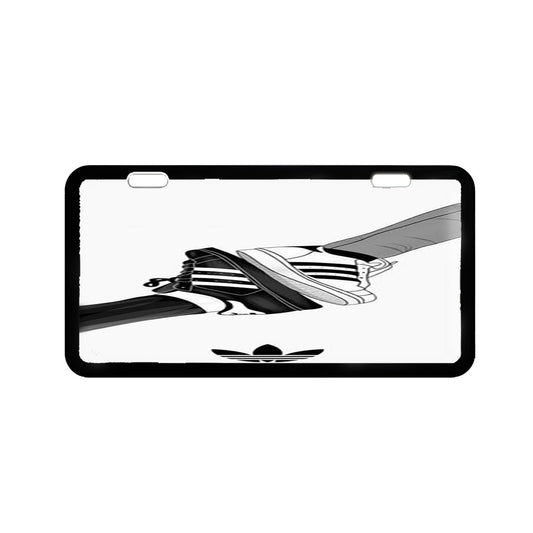 Adidas Daisy Superstar Vehicle License Plate Cover