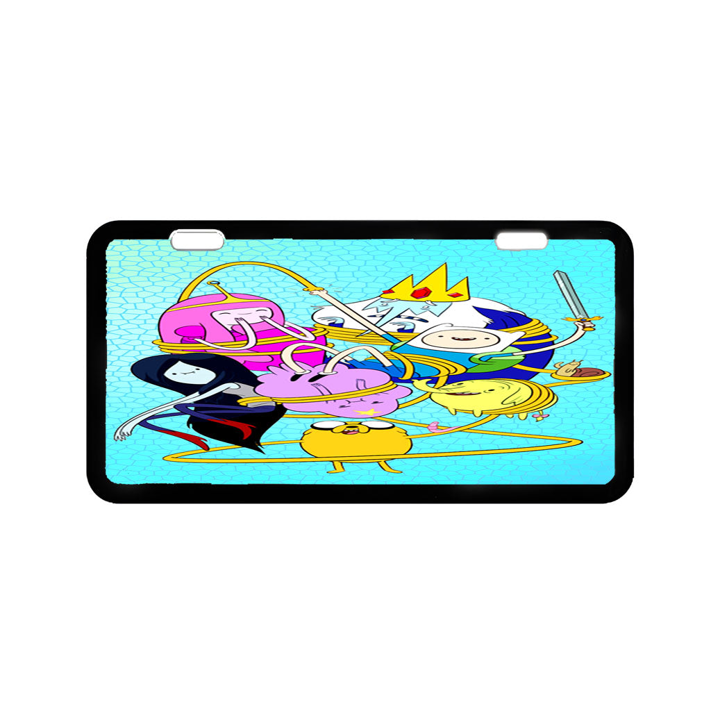 Adventure Time New Wallpaper Vehicle License Plate Cover