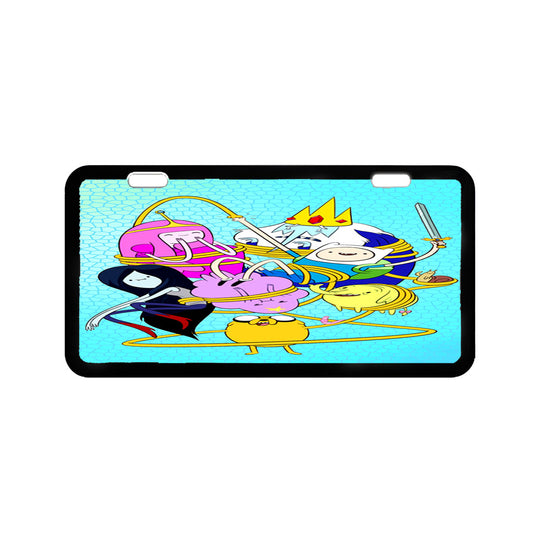 Adventure Time New Wallpaper Vehicle License Plate Cover