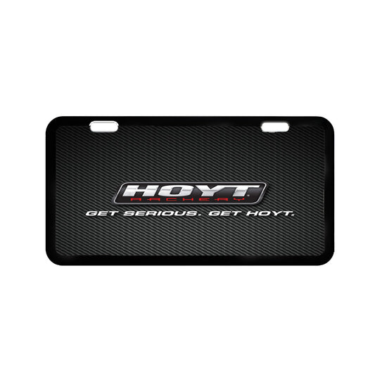 Hoyt Archery Carbon Vehicle License Plate Cover
