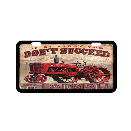 I Love Domo Kun Vehicle License Plate Cover