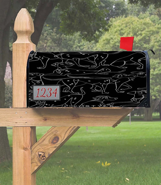 101 Dalmatians Pattern Mailbox Cover