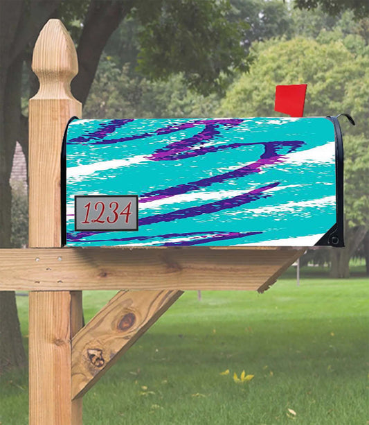 90'S Cup Jazz Pattern Mailbox Cover