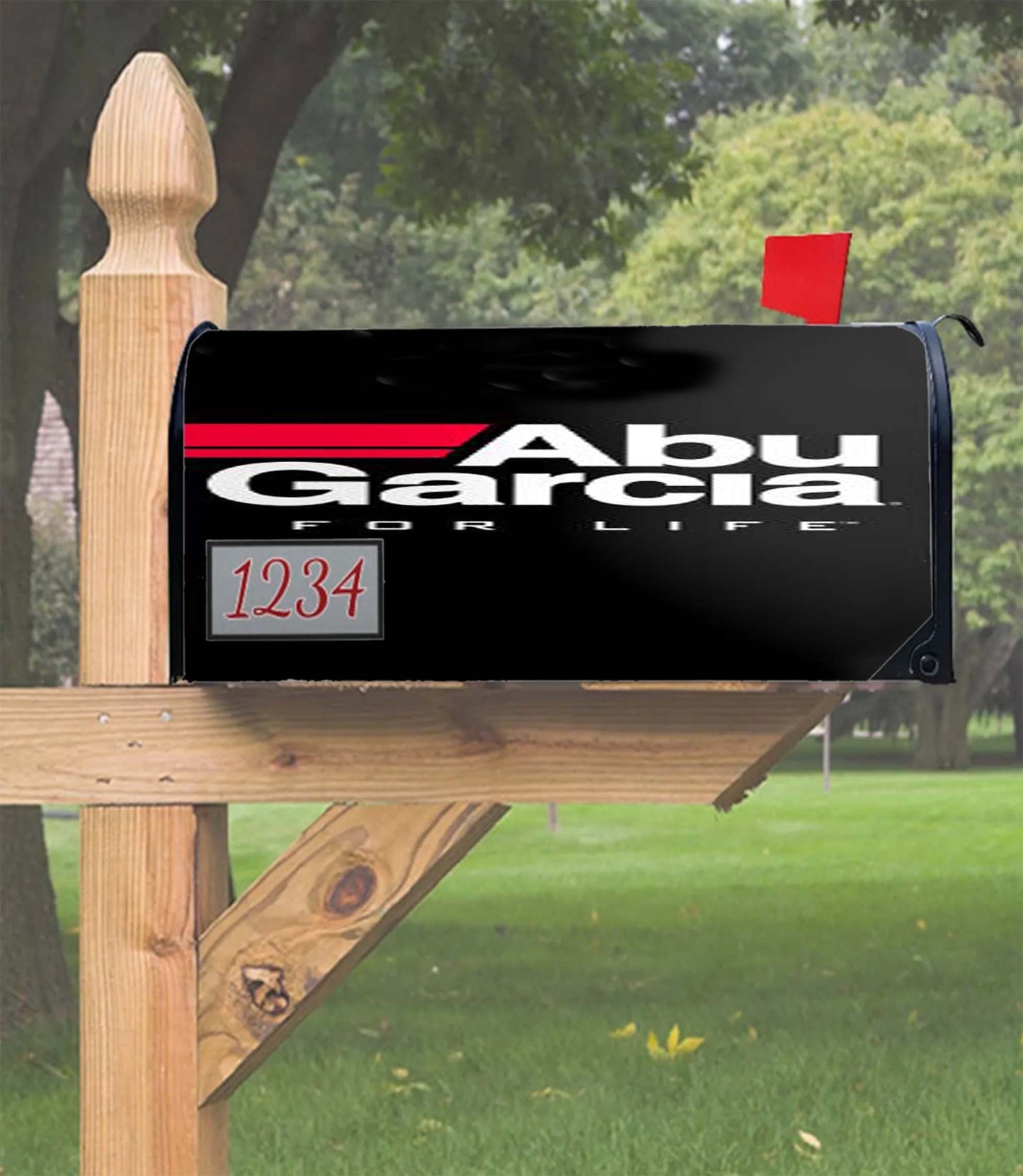 Abu Garcia Fishing Reel For Life Mailbox Cover