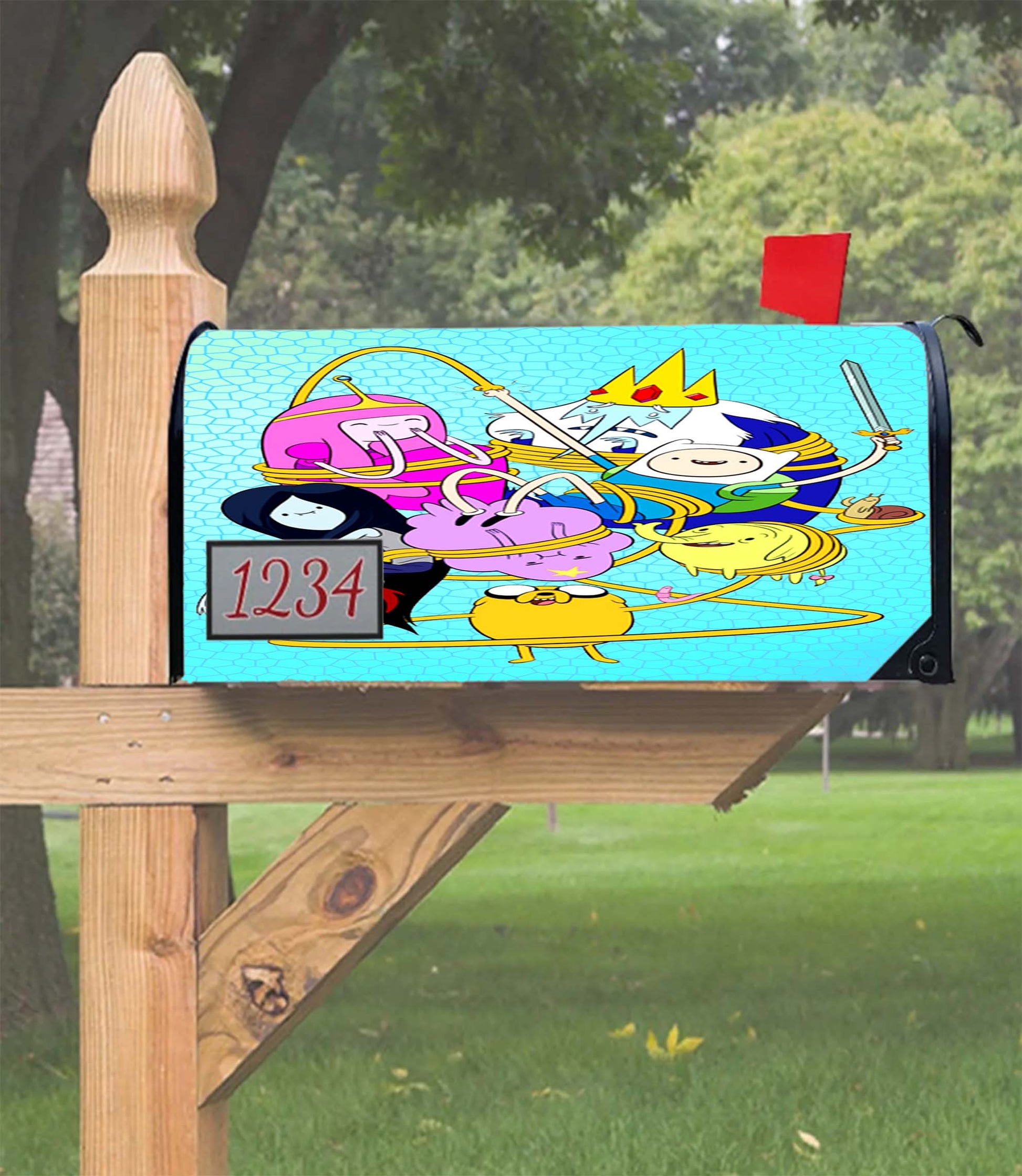Adventure Time New Wallpaper Mailbox Cover