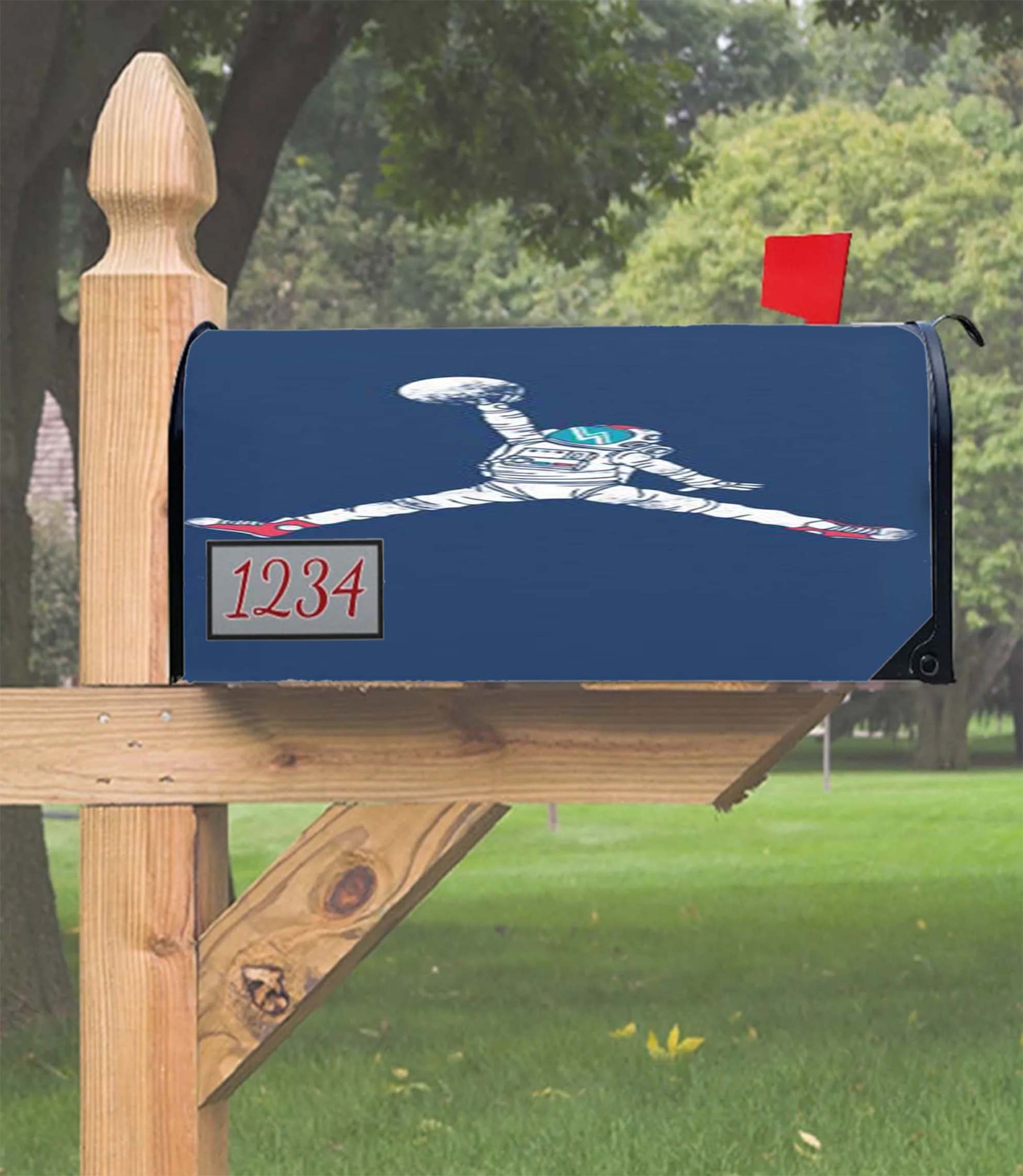 Air Jordan Astronaut Space Dunk Mailbox Cover