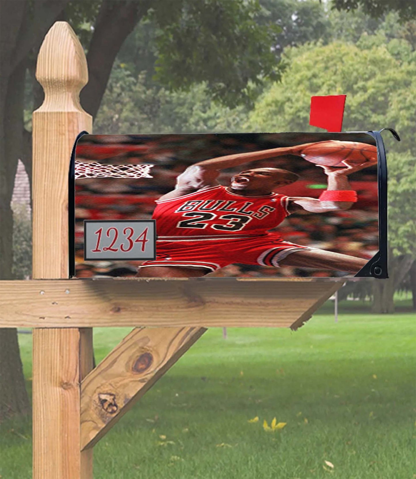 Air Jordan Basketball Mailbox Cover