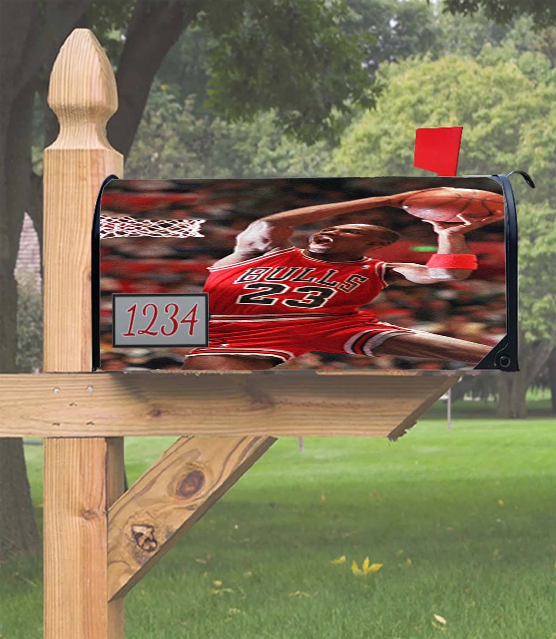Air Jordan Basketball Mailbox Cover