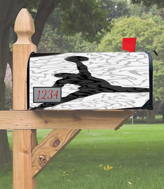 Air Jordan White Texture Mailbox Cover