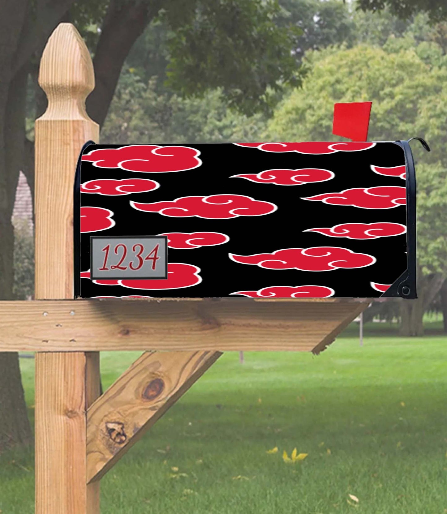 Akatsuki Art Pattern Mailbox Cover