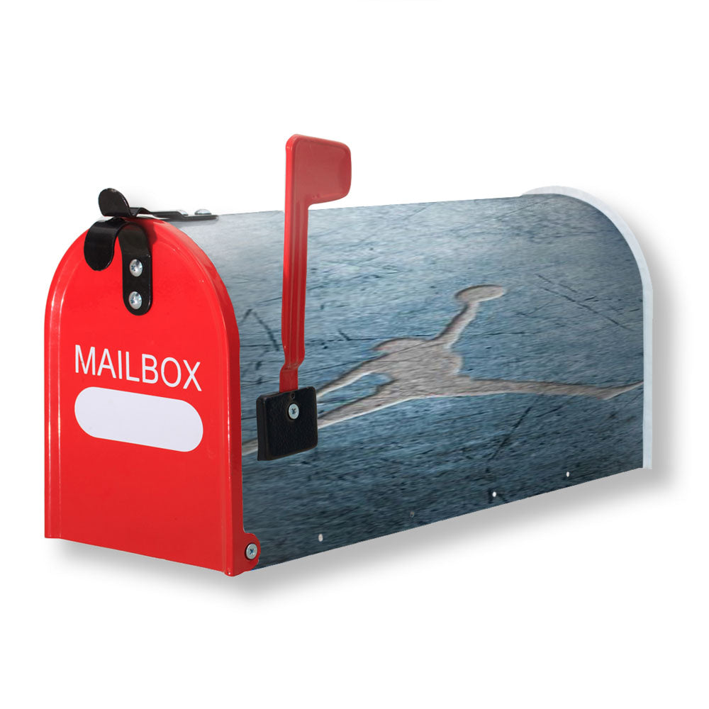 Air Jordan Steel Texture Logo Magnetic Mailbox Cover - 18.0" x 21.0"
