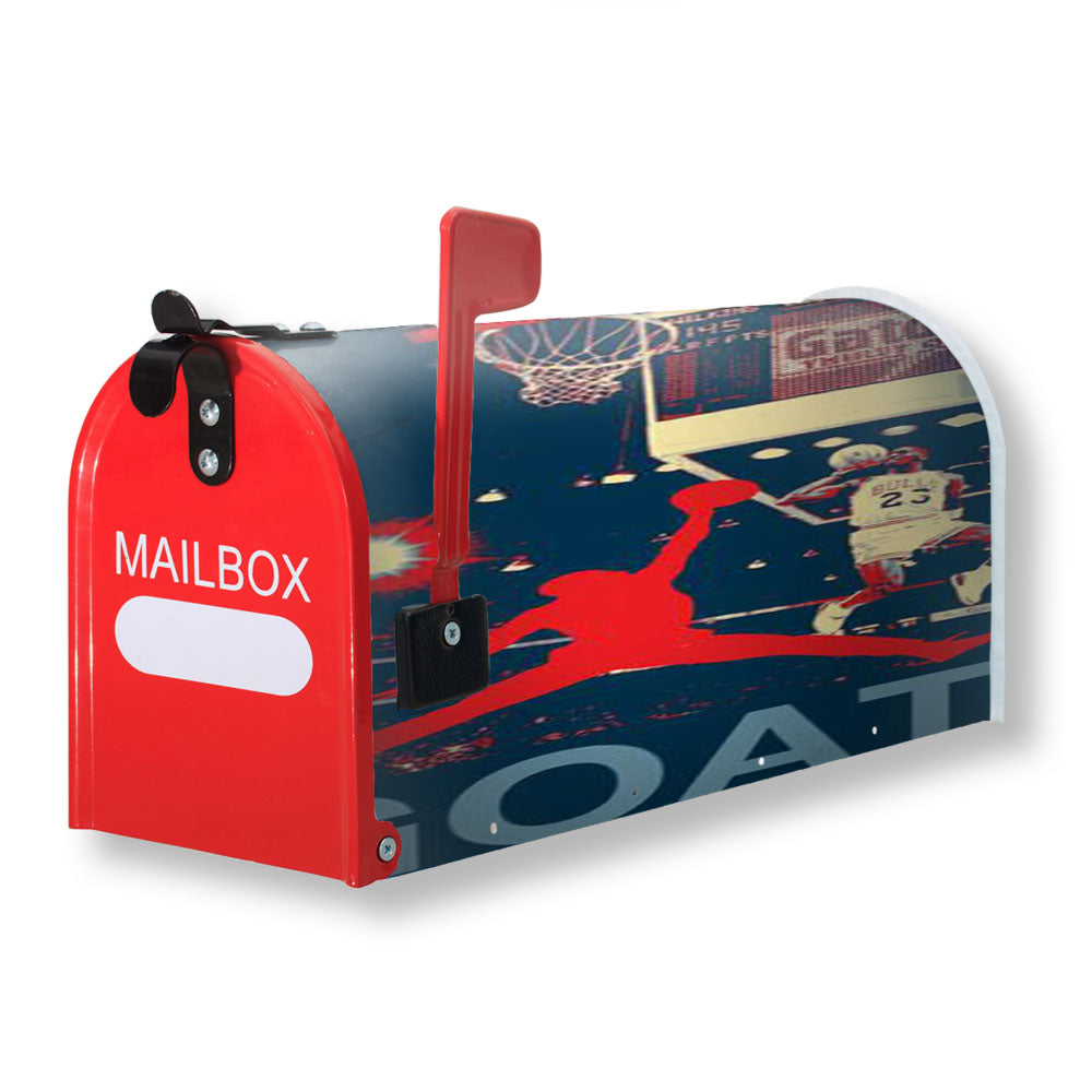 Air Jordan Wallpaper Magnetic Mailbox Cover - 18.0" x 21.0"