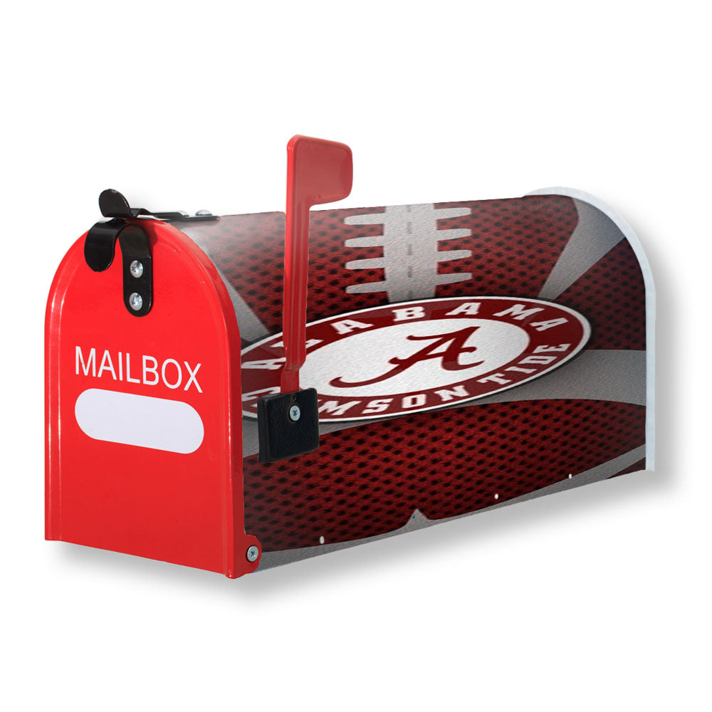 Alabama Crimson Tide Nfl Football Magnetic Mailbox Cover - 18.0" x 21.0"