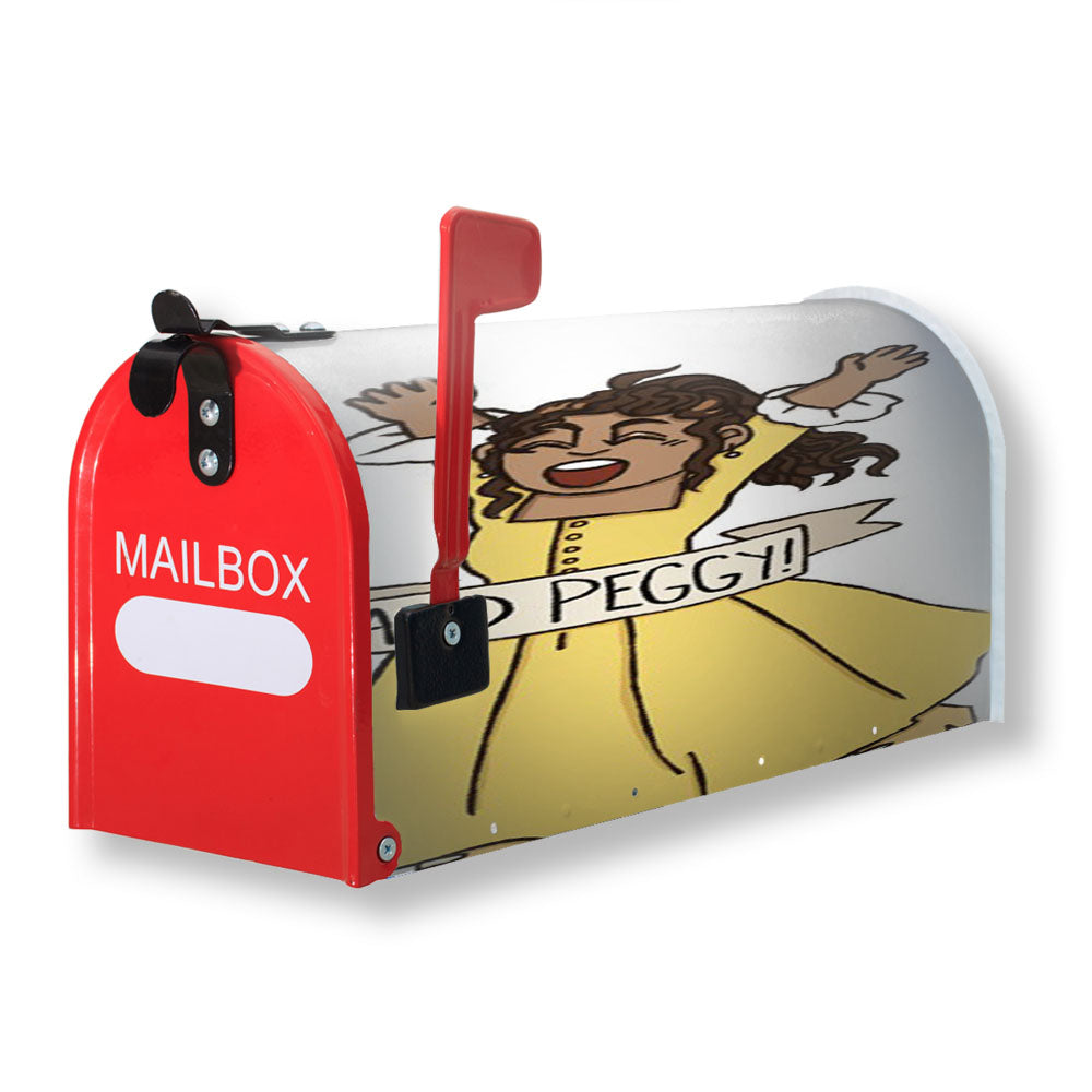 And Peggy Schuyler Hamilton Magnetic Mailbox Cover - 18.0" x 21.0"