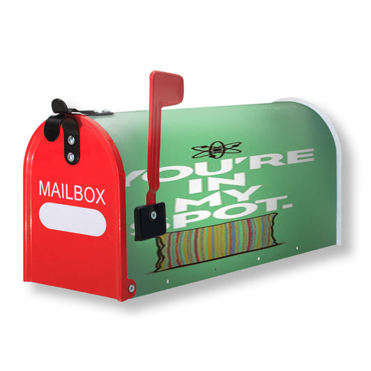 Big Bang Theory My Spot Magnetic Mailbox Cover 18" x 21" Outdoor Decor