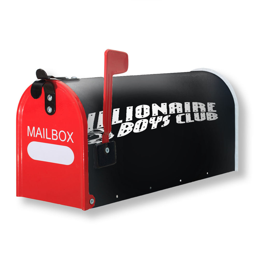 Billionaire Boys Club White Black Logo Magnetic Mailbox Cover - 18.0" x 21.0"