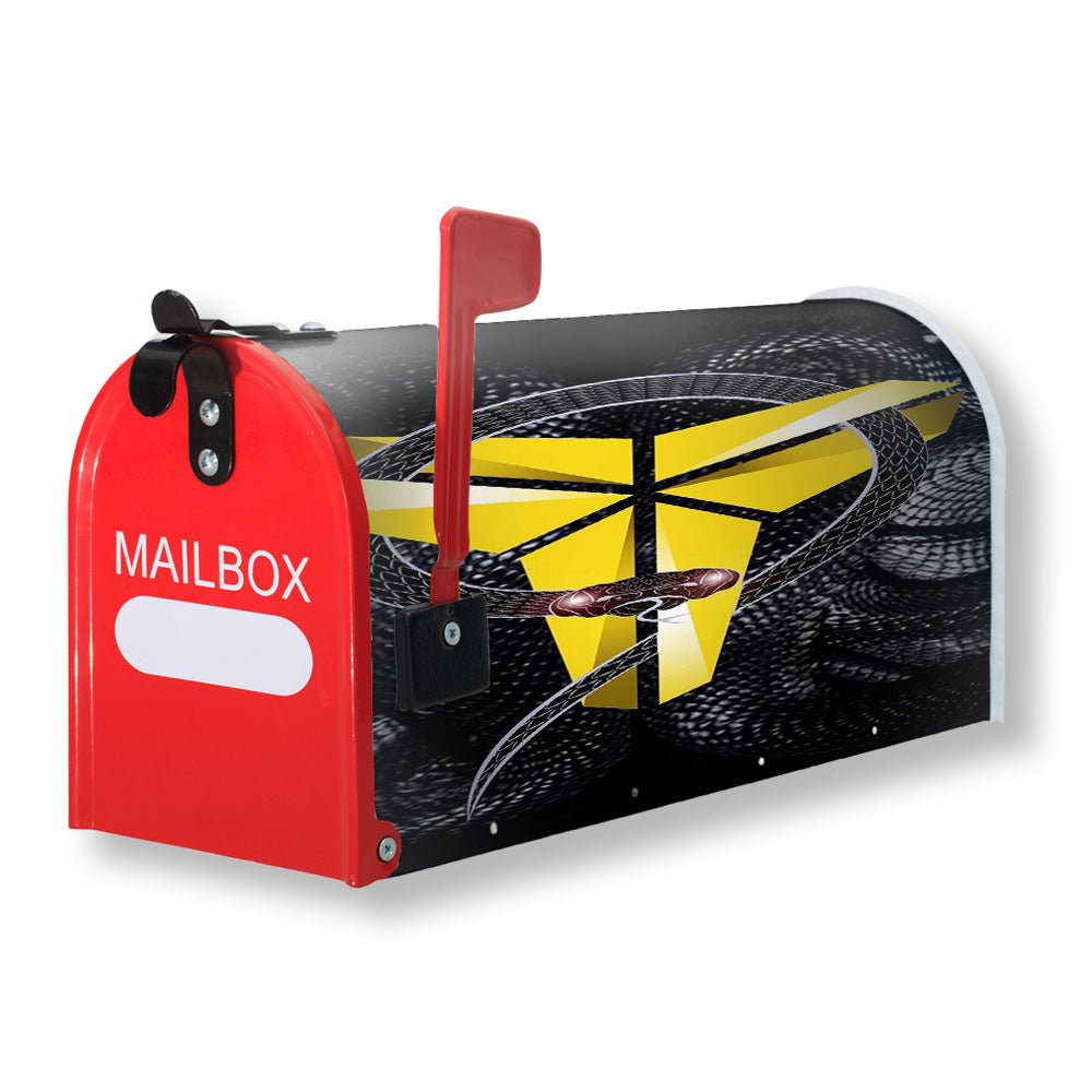 Black Mamba Kobe Bryan Magnetic Mailbox Cover - 18.0" x 21.0"