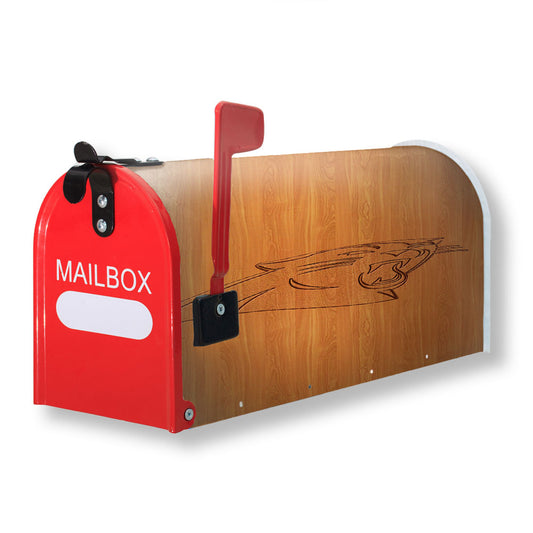 Carolina Panthers Magnetic Mailbox Cover 18" x 21" Outdoor Decor