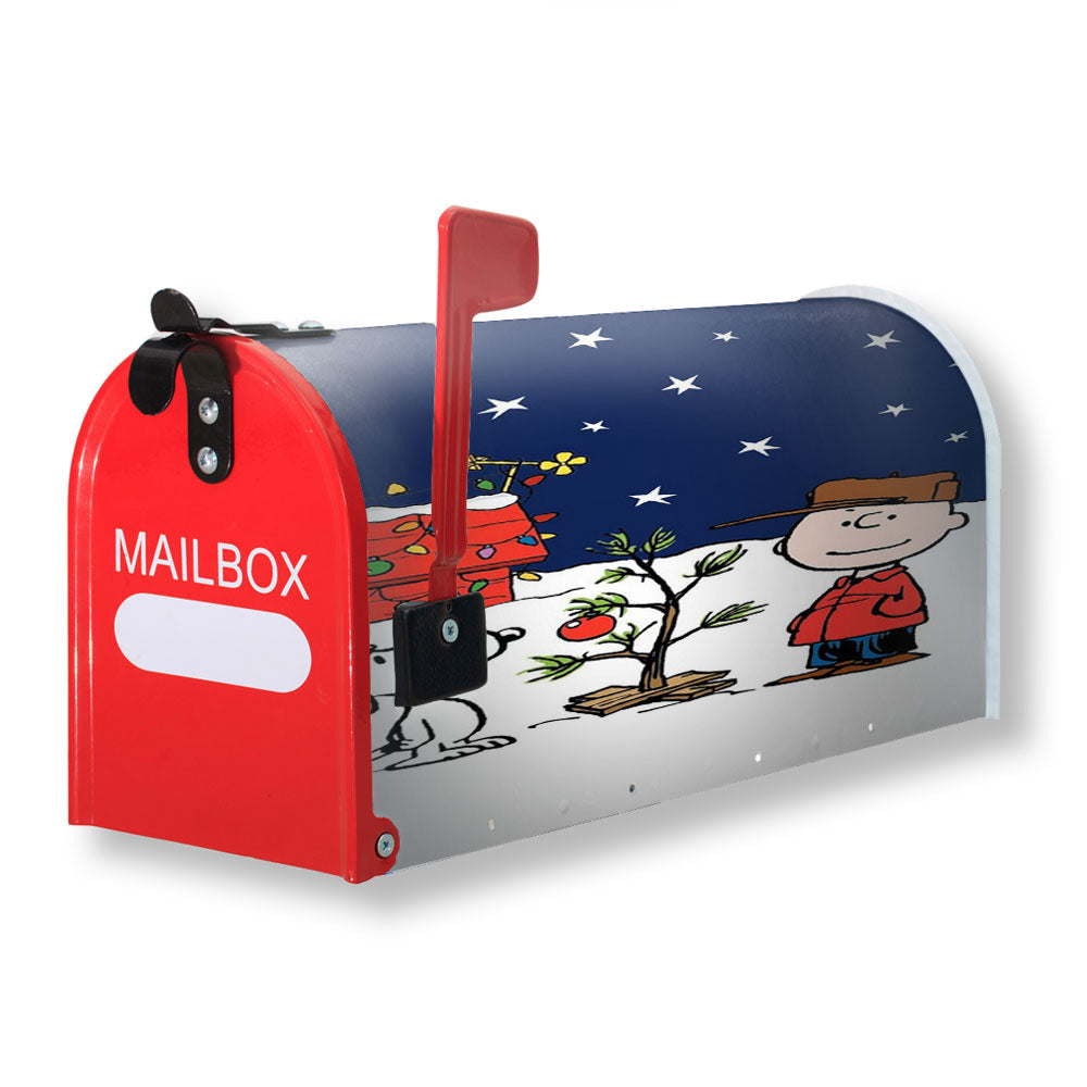 Charlie Brown Peanuts Comics Snoopy Magnetic Mailbox Cover - 18.0" x 21.0"