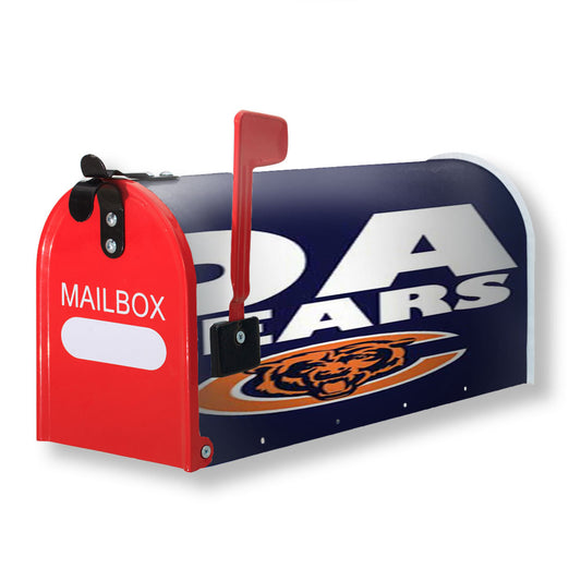 Chicago Bears Da Bears Magnetic Mailbox Cover 18" x 21" Outdoor Decor