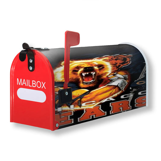 Chicago Bears Grrr Magnetic Mailbox Cover 18" x 21" Outdoor Decor