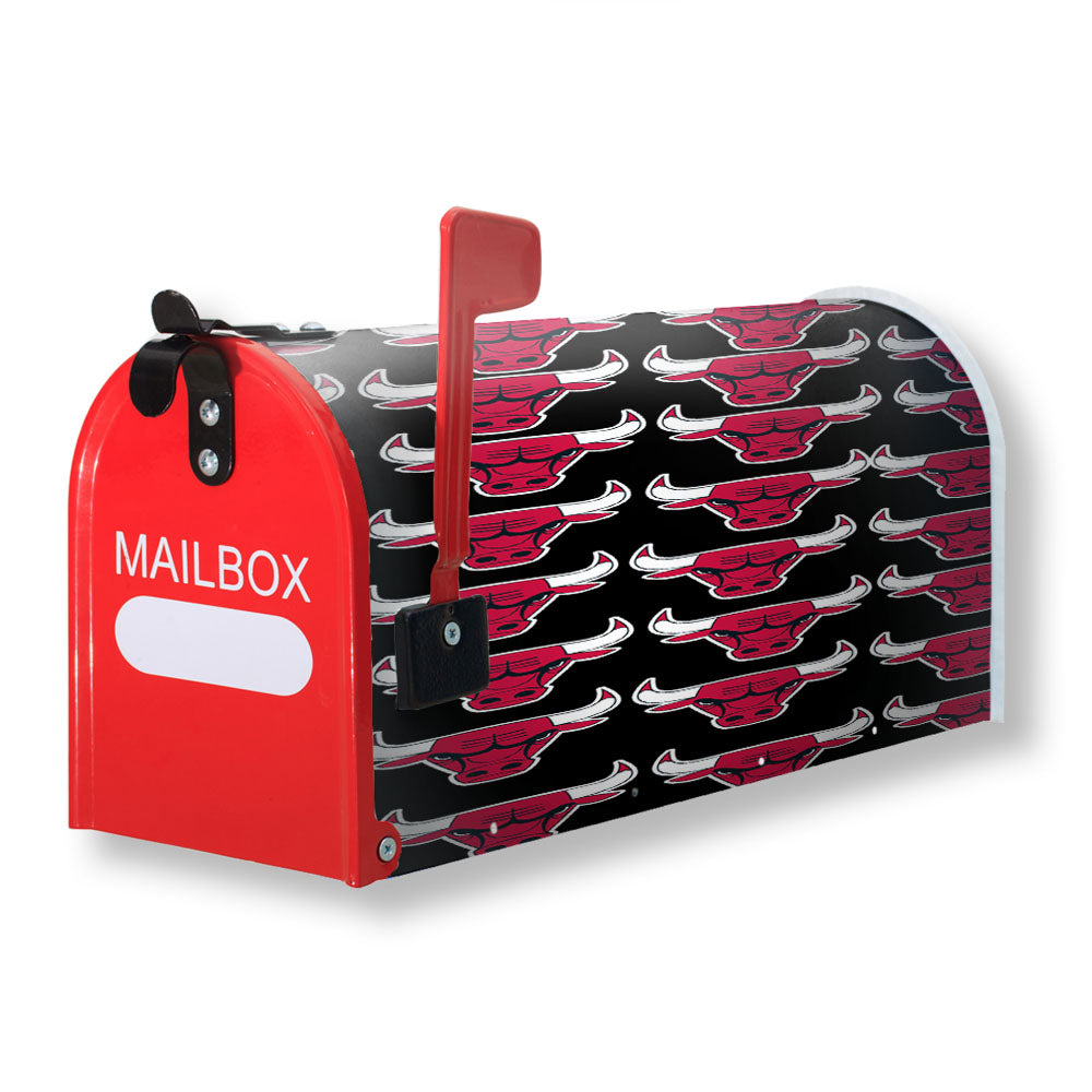 Chicago Bulls Basket Ball Magnetic Mailbox Cover - 18.0" x 21.0"