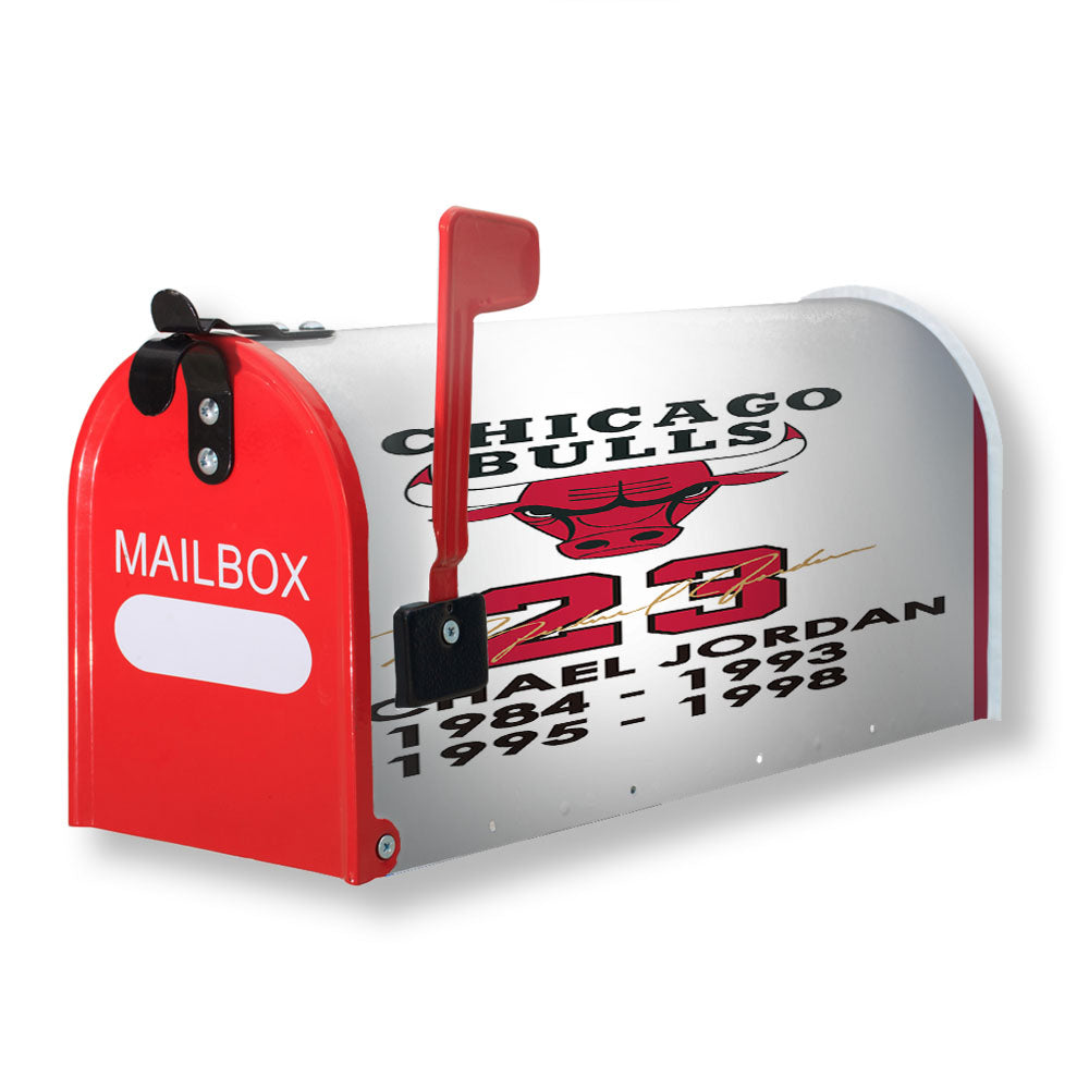 Chicago Bulls Micheal Jordan Magnetic Mailbox Cover - 18.0" x 21.0"